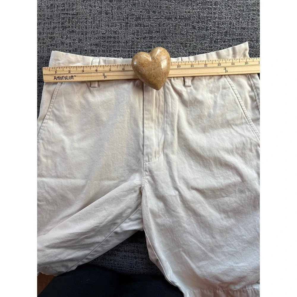 J.Crew Rivington Chino Shorts Stone Beige Cotton‎ 31w Old Money Mens